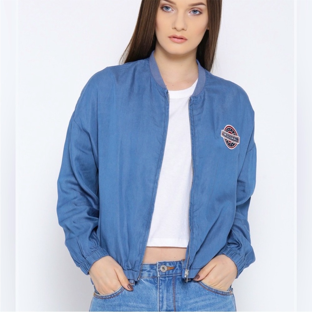 Forever 21 Lightweight Bomber Jacket Size Small NWT